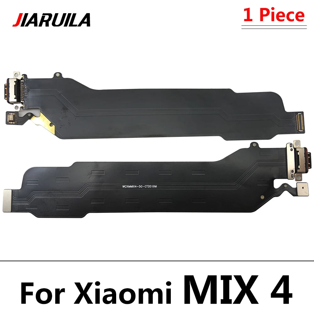 New USB Charging Port Board Flex Cable Connector Parts For Xiaomi Mi Mix 4 Mix4 5G Microphone Module  Xiaomi  Xiao mi phone repair parts