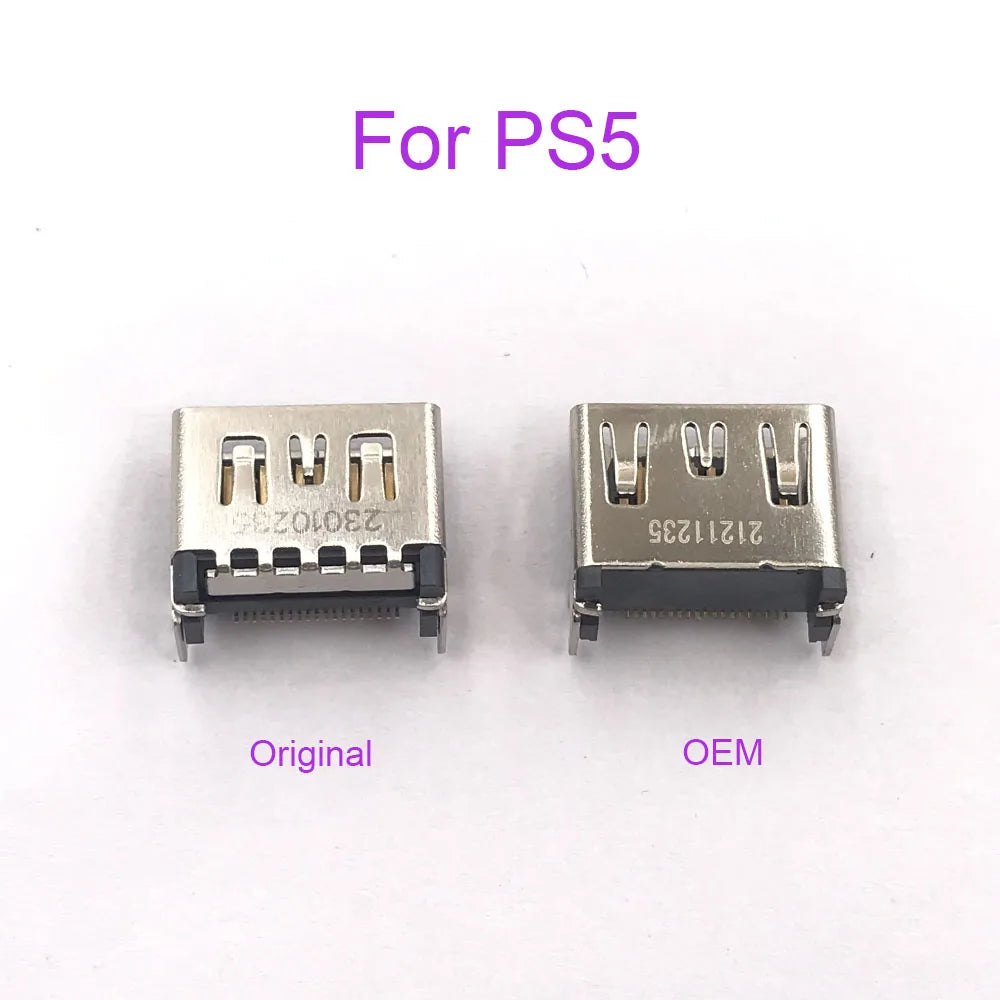 2-10PCS Replacement For PS5 HDMI-compatible Port Socket Interface Connector For Sony PlayStation 5 Game console repair parts