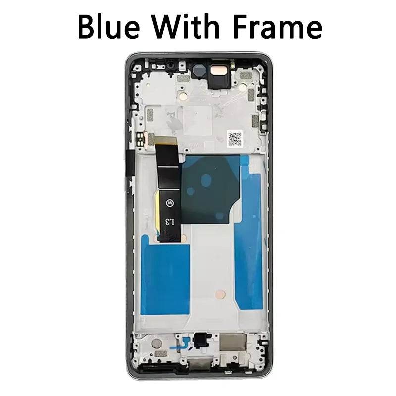 6.55"AMOLED For Motorola Edge 40 Neo XT2307-1 LCD Display Touch Screen with Fingerprint For Moto Edge40 XT2303-2 Display Motorola phone repair parts