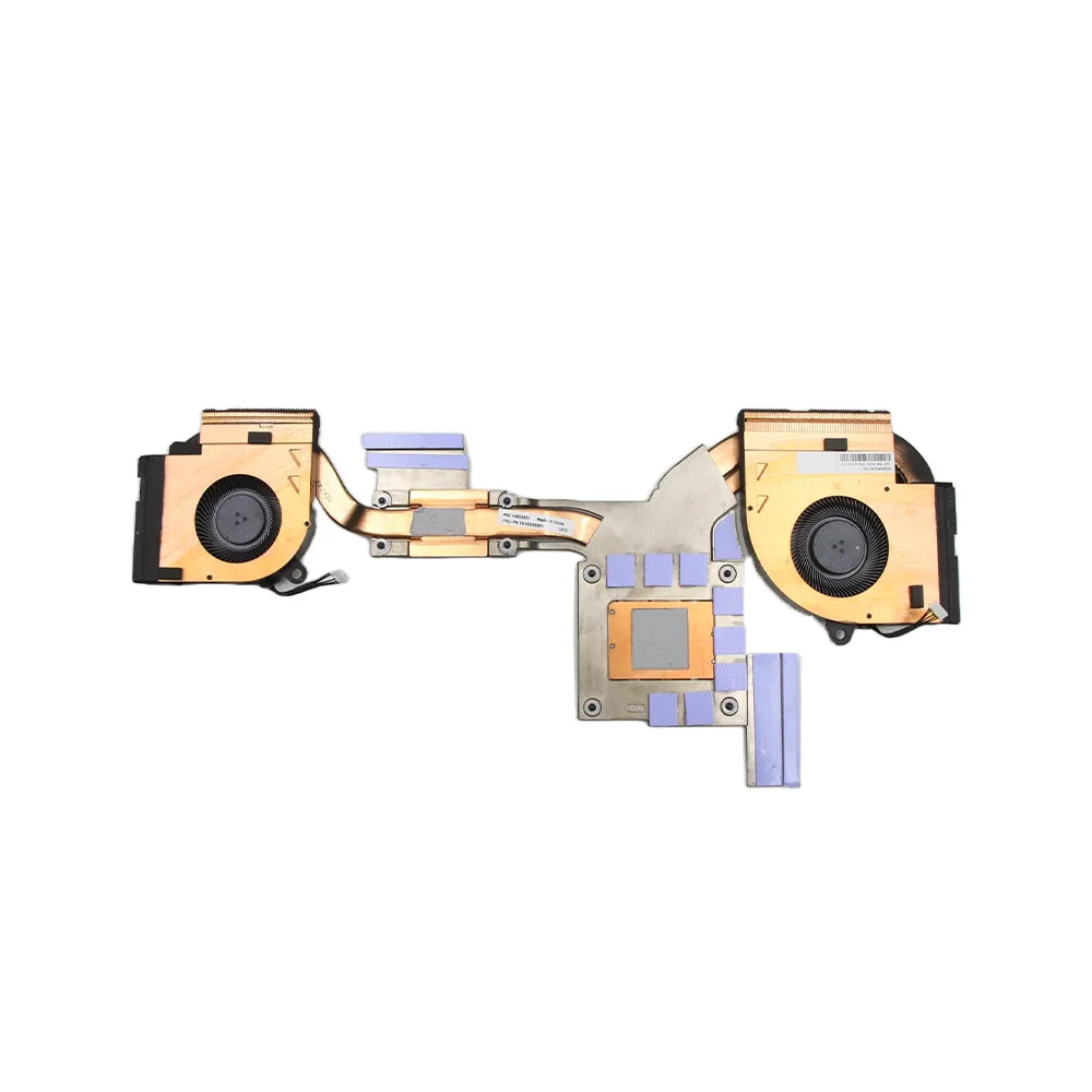Original For Lenovo ThinkPad P15 Gen 1 T15g Gen 1 Laptop Fan Heatsink CPU Cooler Cooling Fan FRU:5H40X89381 5H40X89383 Lenovo laptop repair parts
