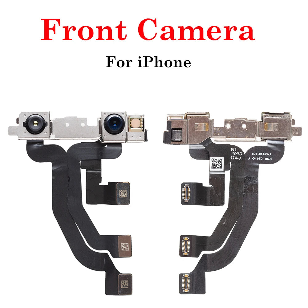 High Quality Front Camera Sensor Proximity Flex Cable Replacement For iPhone X XR XS 11 12 13 Pro MAX Facing Small Camera Flex iPad tablet repair parts