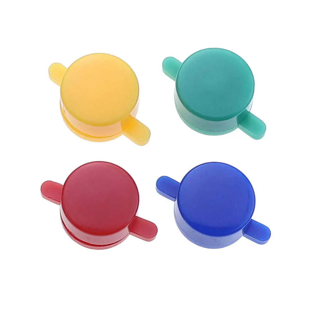 Replacement Rubber Conductive Button Silicone Pads For SNES Super NES SFC Controller Plastic A B X Y Buttons Game console repair parts