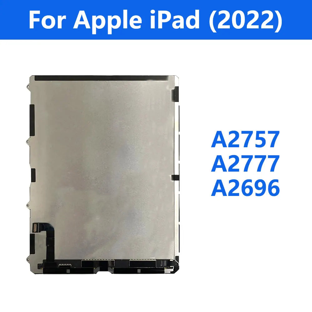 OEM For Apple iPad 2022 Touch Screen Digitizer Glass Panel & LCD Display Assembly Replacement For iPad A2757/A2777/A2696  iPad repair parts