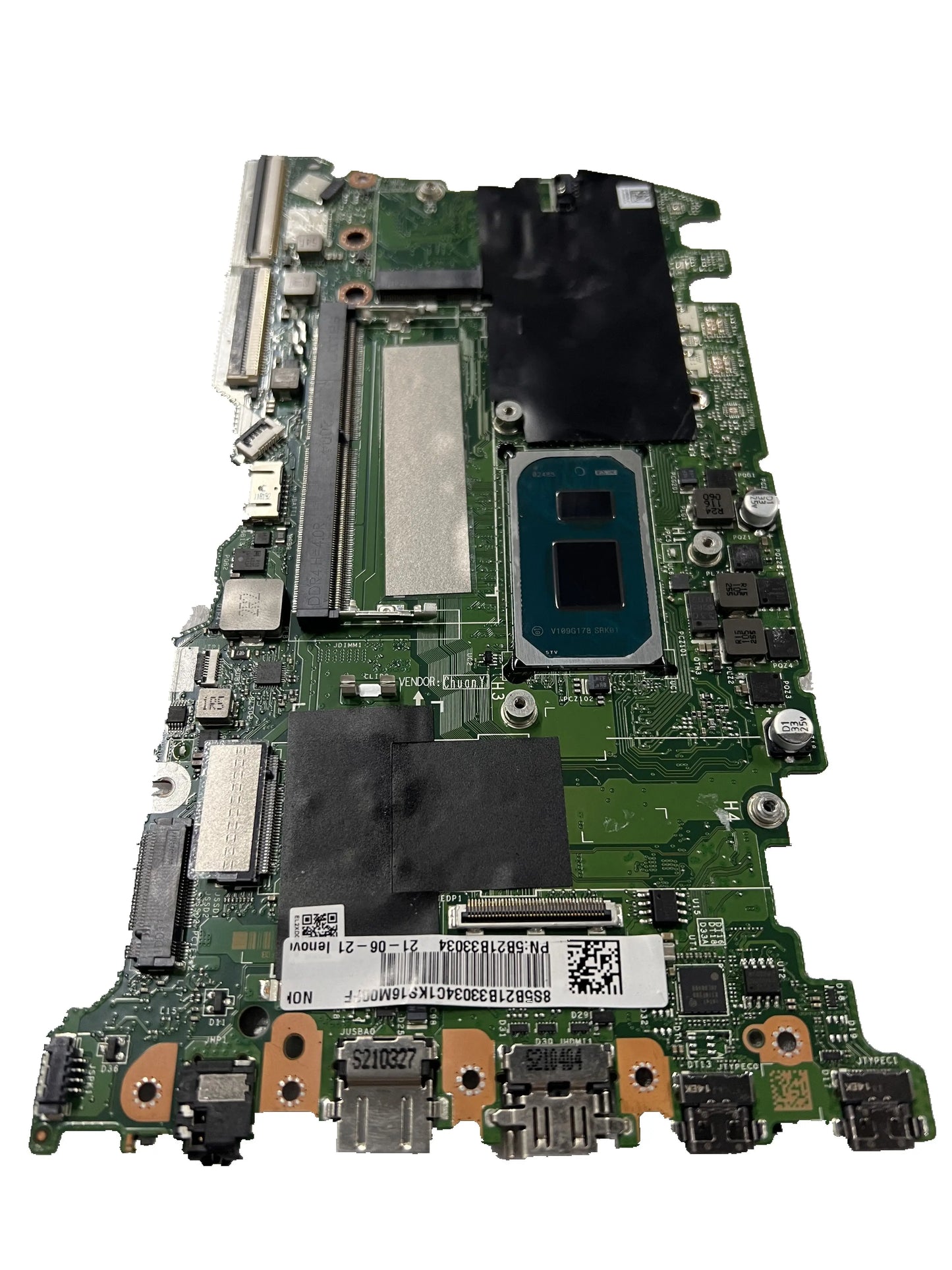For Lenovo ThinkBook 15 G2 ITL LA-K052P Laptop Motherboard With CPU i3-1115G4 i5-1135G7 i7-1165U RAM 8G 5B21B33034 5B21B32892 Lenovo laptop repair parts