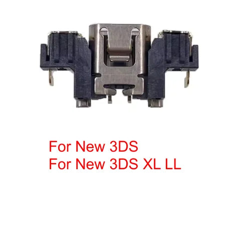 1/5/10PCS USB Charging Port for NEW 3DS XL LL 2015 Console Dock Connector Charge Power Socket Jack Port for 3DS 3DSXL 3DSLL 2012  Game console repair parts