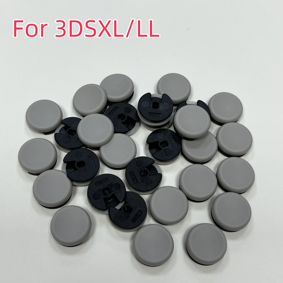 20pcs/lot Original New Replacement Thumb Stick Cap For 3DS Analog Joystick Rubber Grip Cap for 3DS Game console repair parts