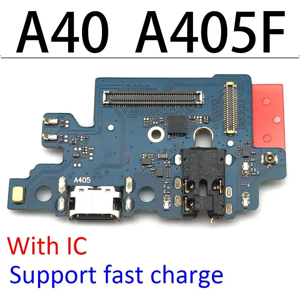 USB Charging Dock Connector Board Flex Cable For Samsung A70 A50 A40 A30 A20 A10 A11 A01 A21s A31 A51 A71 A30s A50s Link Samsung phone repair parts