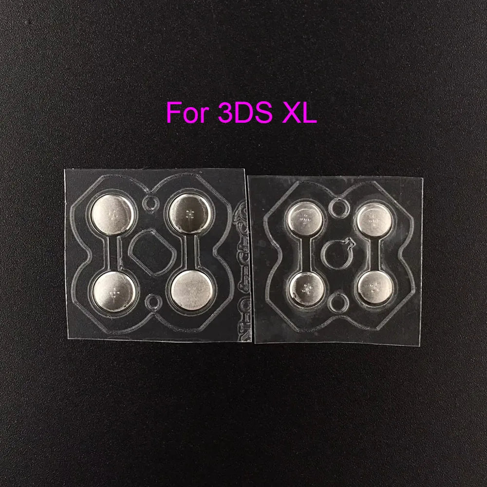 1-5-10pcs For 3DS XL LL New 3DS XL LL Controller D Pad Button Metal Dome Conductive Film Game console repair parts