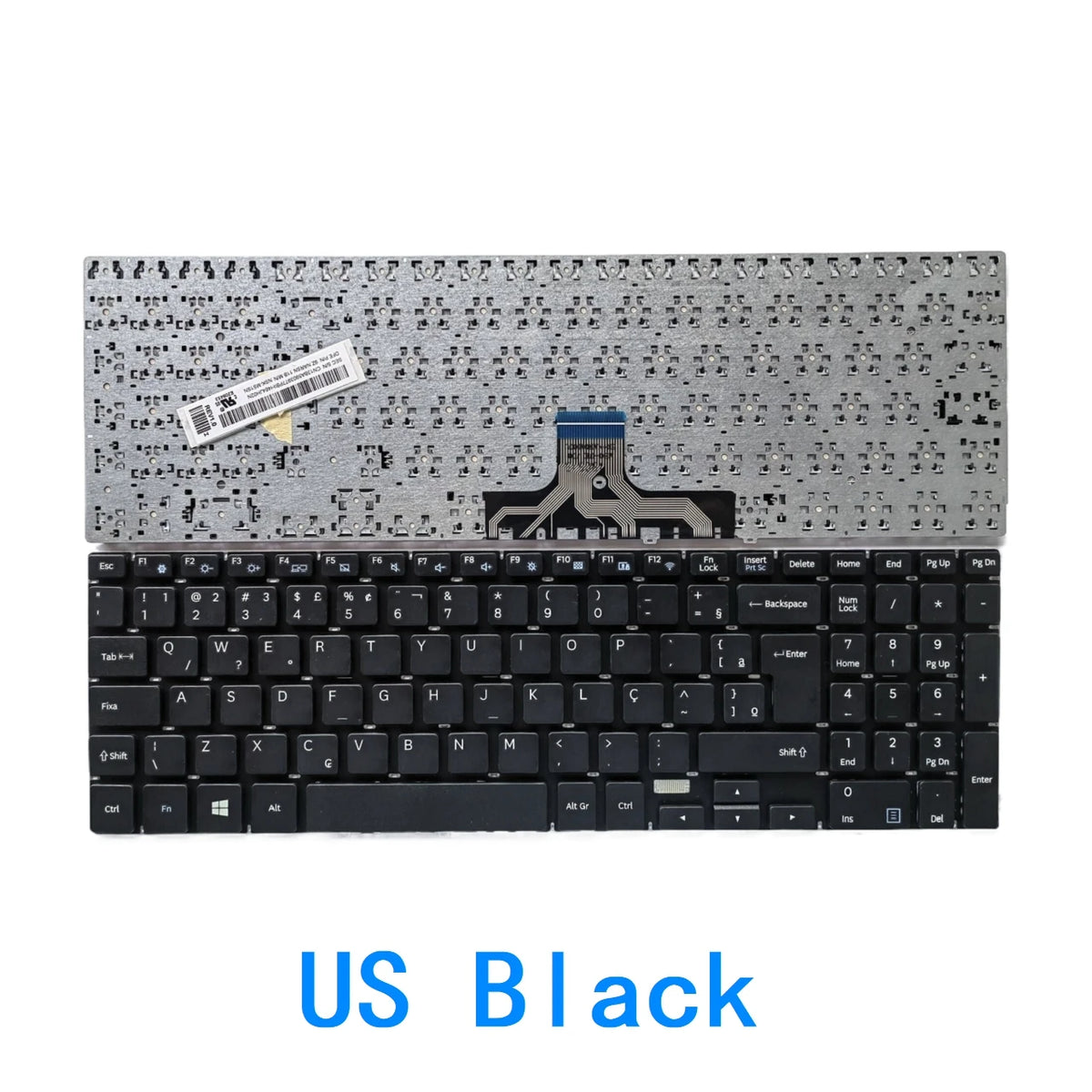 New US Brazil Language  Keyboard For Samsung NP-300E5K 300E5M 300E5L 3500EL 3500EM 500R5H Notebook PC Replacement Keyboard SAMSUNG laptop repair parts
