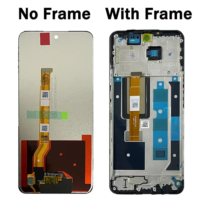 100% Tested For Realme 13 5G LCD Display Screen Touch Panel Digitizer For Realme13 5G LCD RMX3951 Screen With Frame Oppo phone repair parts Realme phone repair parts