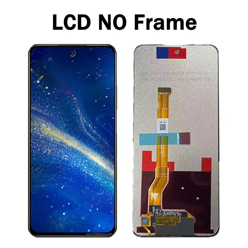 6.72" Tested C75 Screen Replacement for Realme C75 4G RMX3941 Lcd Display Touch Screen Digitizer Assembly with Frame Oppo phone repair parts Realme phone repair parts
