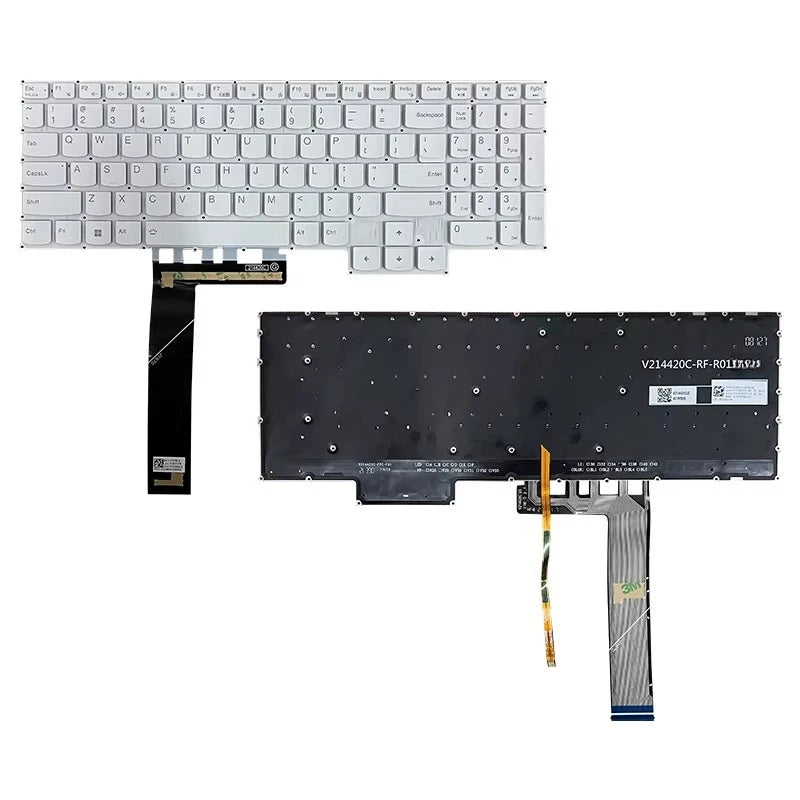 Upper case keyboard for Lenovo Y9000P R9000P ARH7 IAH7 2022 5 pro16 IAH7H topcase palmrest keyboard cover touchpad assembly Lenovo laptop repair parts