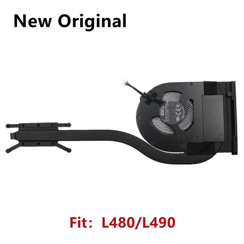 New Original For Laptop Lenovo Thinkpad L480 L490 L580 L590 CPU Cooling Fan Heatsink Radiator Cooler UMA FRU PN: 01LW143 02DM006 Lenovo laptop repair parts