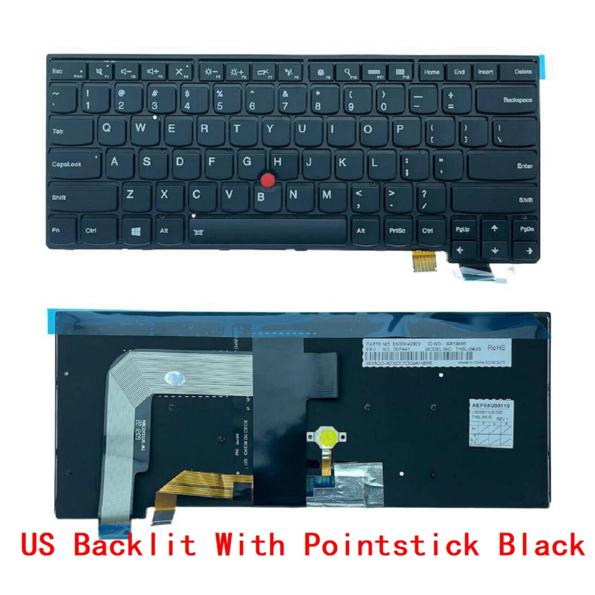 New US Russian Spanish Latin Brazil Laptop Backlit Keyboard For Lenovo Thinkpad 13 S2 2nd T460s 01YR088 Lenovo laptop repair parts