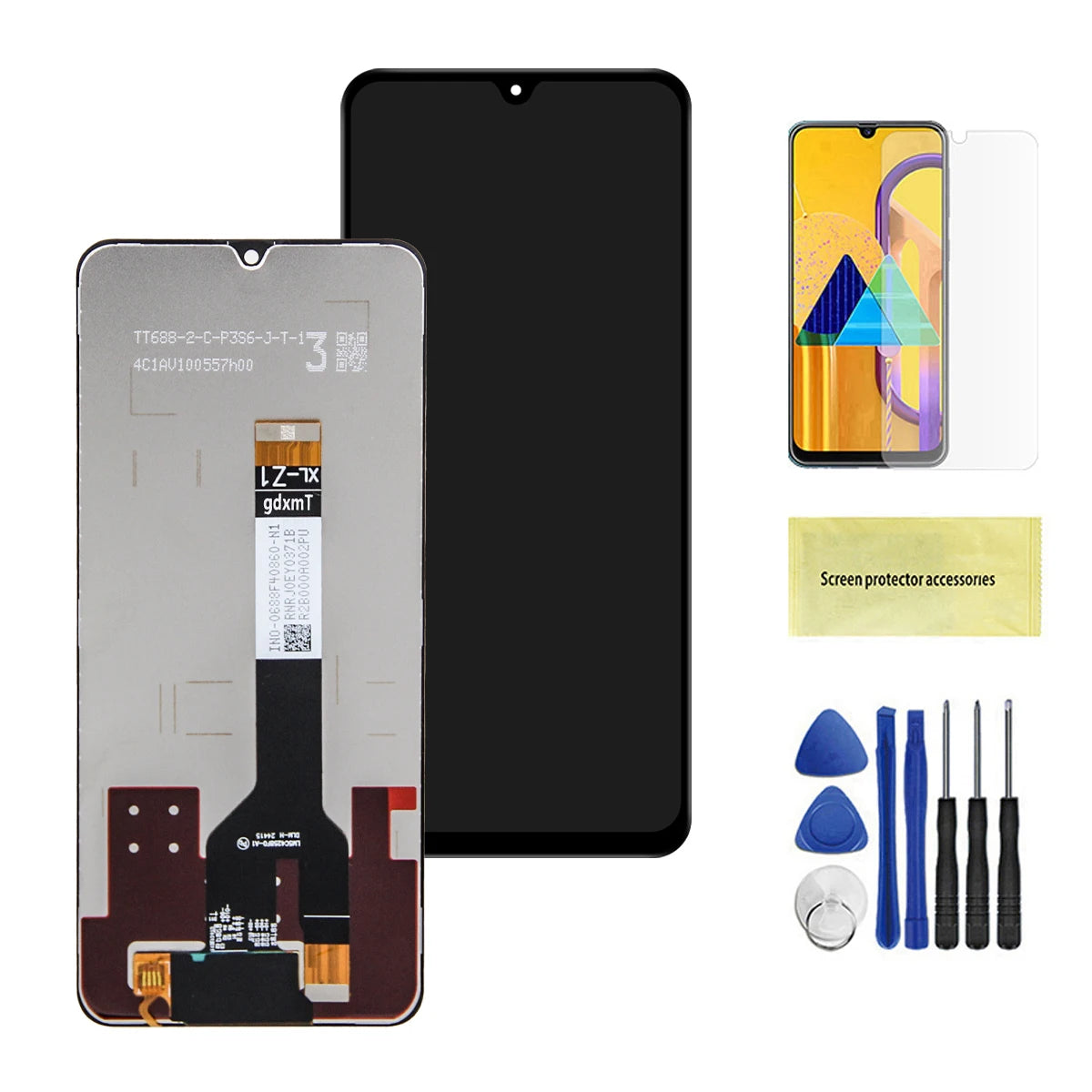 For Redmi A5 4G Touch Screen 25028PC03G 25028RN03A 25028RN03I for Redmi A5 4G with Frame Display Digitizer Assembly Repair Parts Redmi phone repair parts