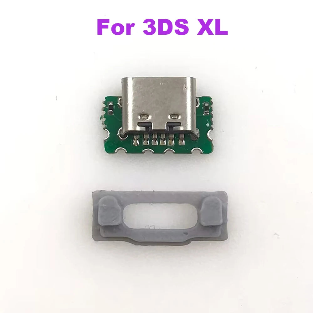 1pc-10pcs 2 in 1 USB-C USB Type-C Charging Port For Nintendo 3DS New 3DS XL LL Game console repair parts