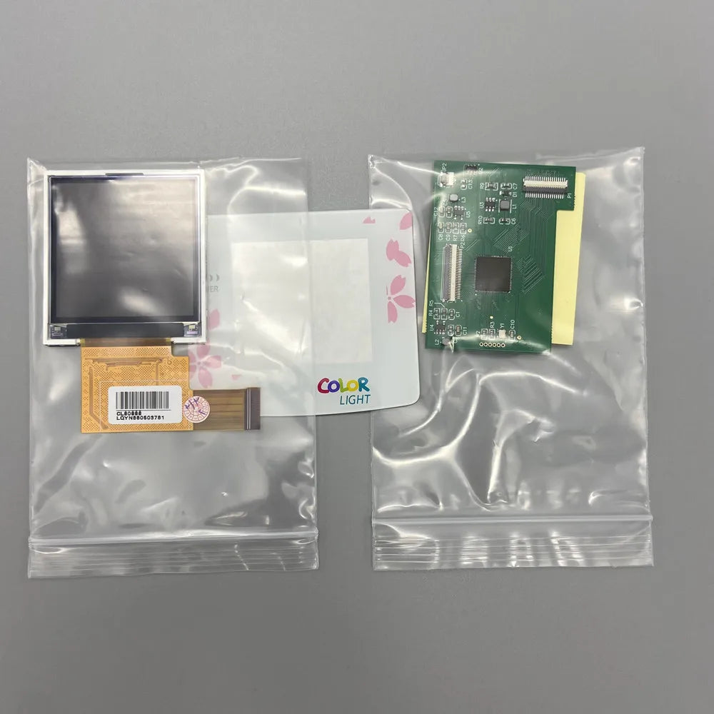 2.2 Inches GBC LCD High Brightness LCD Screen For Gameboy Color GBC, Plug And Play Without Welding And Shell Cutting. Game console repair parts