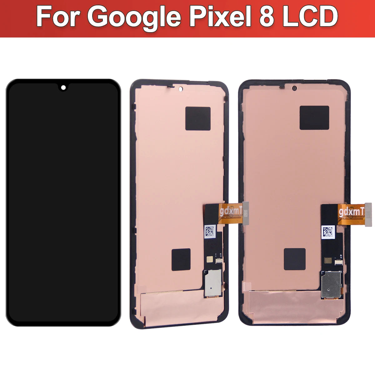 6.2'' Amoled For Google Pixel 8 GKWS6 G9BQD,GA04851-US GZPFO GPJ41 LCD Display Touch Screen Digitizer Assembly With Frame Google phone repair parts