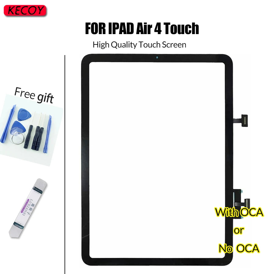 Orginal Touch Screen For iPad Air 4 (4th generation) 10.9" 2020 TouchScreen Outer Glass Digitizer A2324 A2072 A2325 A2316  iPad repair parts