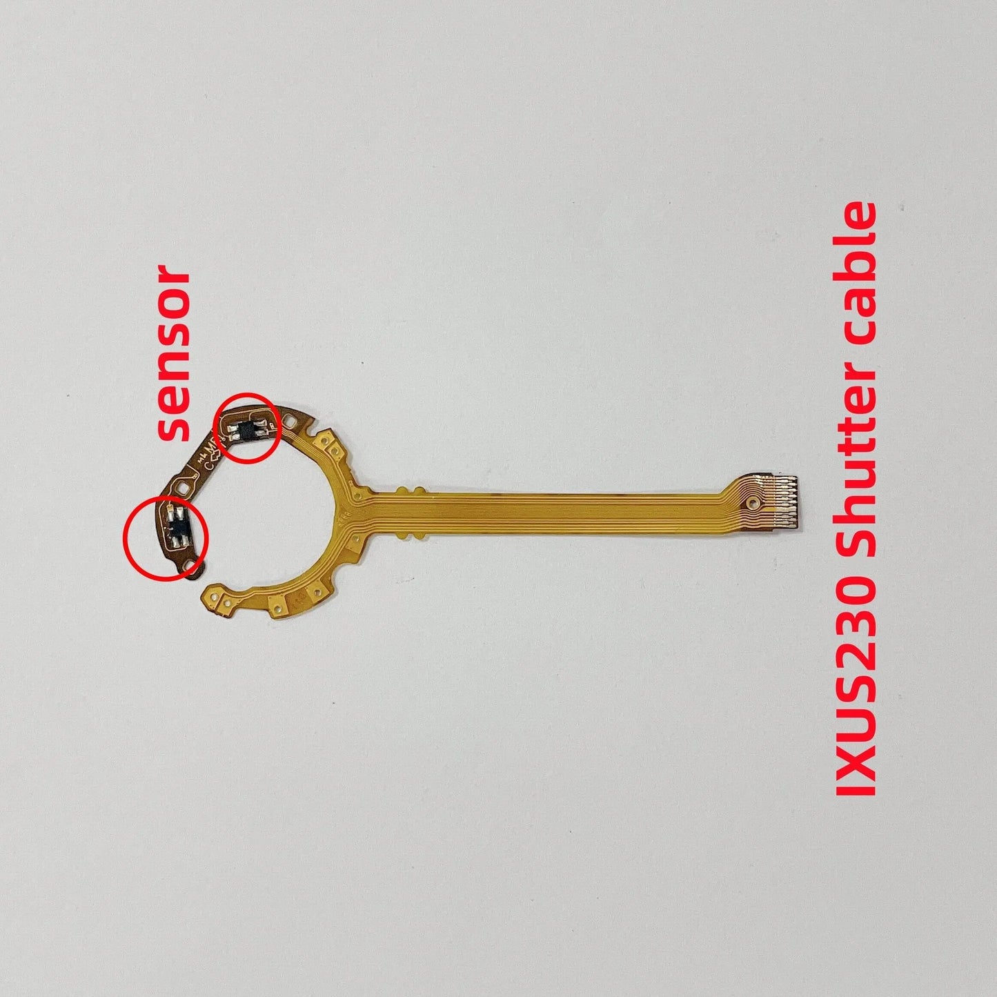 New IXUS230 Lens Shutter Flex Cable for Canon IXUS230 IXUS230HS Lens Aperture With Sensor Repair Parts  Digital Camera repair parts