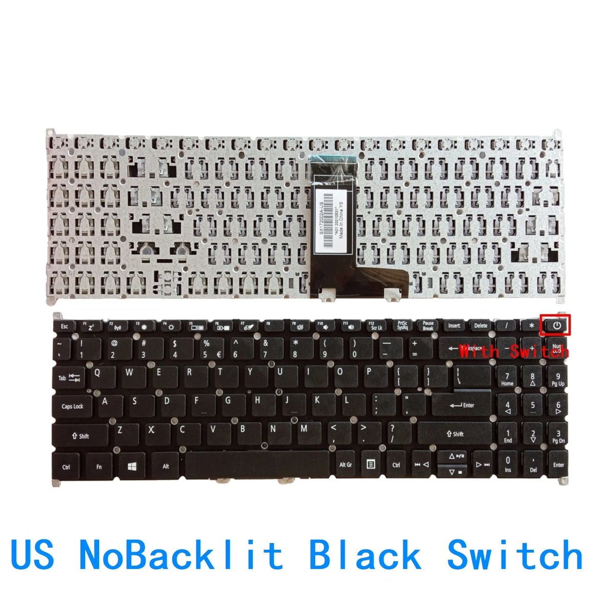 US RU SP UK AR BR Backlit Keyboard For Acer Swift 3 SF315-51 SF315-41 SF315-52 SF315-54 SF315-52G-52XD SF315-51G-51CE Acer laptop repair parts