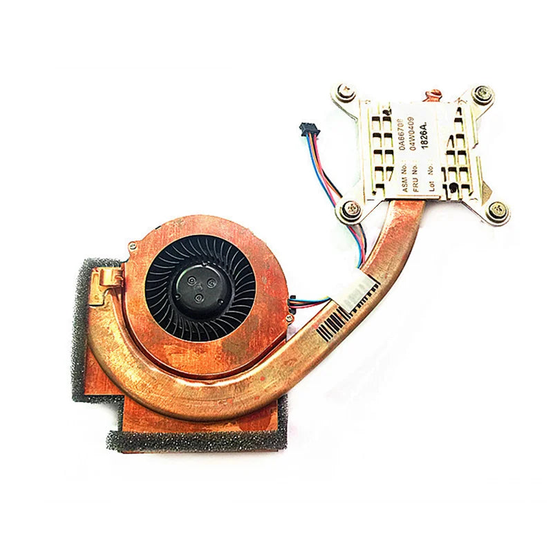 New Original For Laptop Lenovo Thinkpad T420 T420i Cooling Fan CPU Heatsink Cooler Radiator 04W0409 04W0627 Integrated graphics Lenovo laptop repair parts