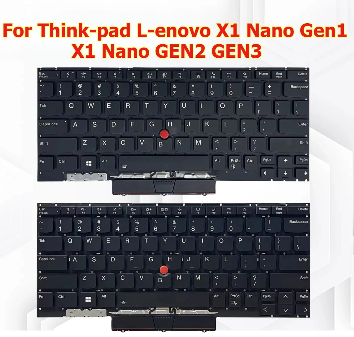 Keyboard for Thinkpad Lenovo X1 Nano Gen1 X1 Nano GEN2 GEN3  SN20X8274 Lenovo laptop repair parts