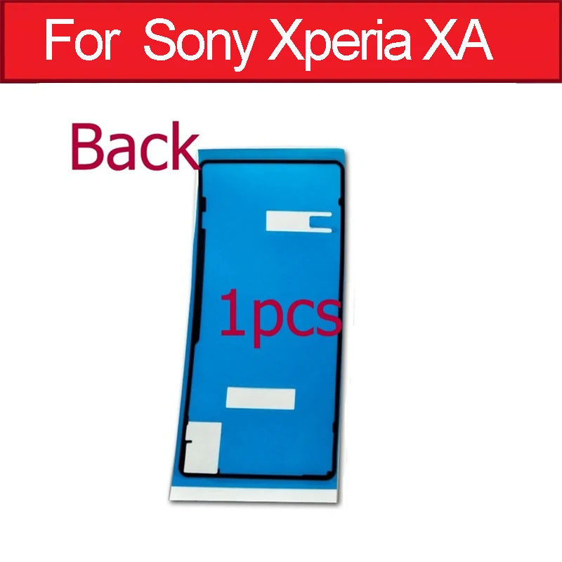 Rear Cover&LCD Display Adhesive Tape For Sony Xperia XA/XA1/ XA Ultra /XA1 Ultra XA2 Rear Glass Housing Waterproof Glue Sticker Sony phone repair parts