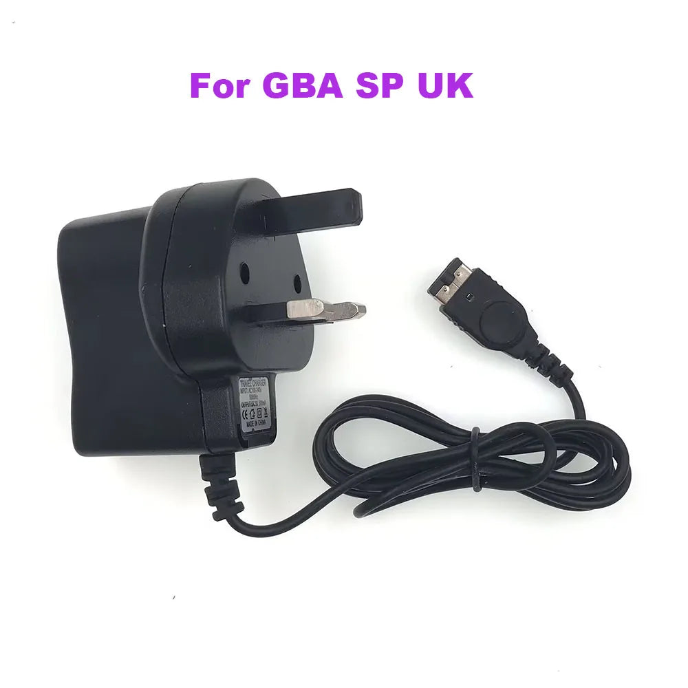 1-5PCS EU US UK Plug For Nintendo DS NDS NDSL/GBA SP/GBM/3DS Home Wall Travel Charger AC Adapter Cable Game console repair parts