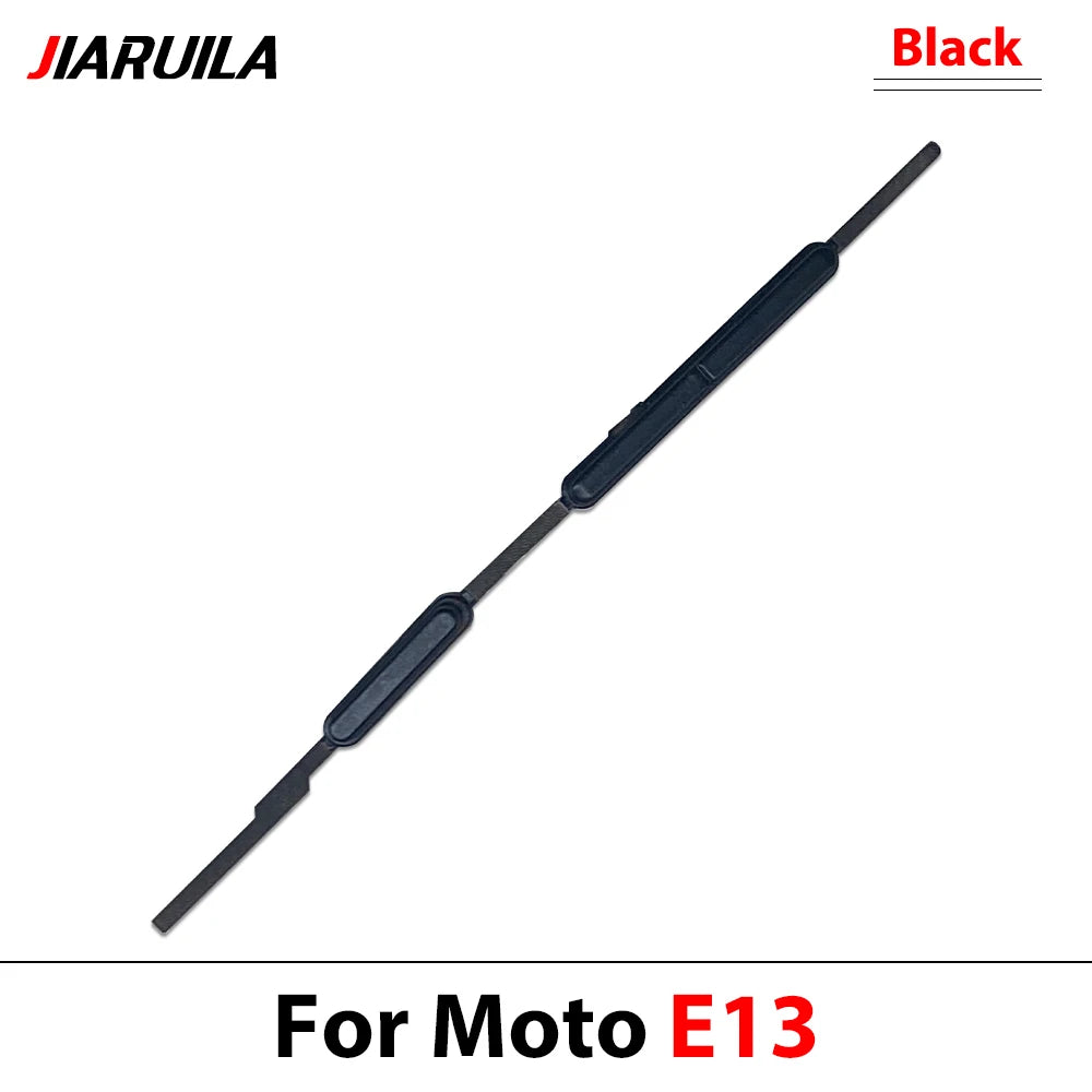 New For Motorola Moto E13 E14 E20 E30 E40 E22 E32 Side Power Key + Volume Button Replacement Parts Motorola phone repair parts