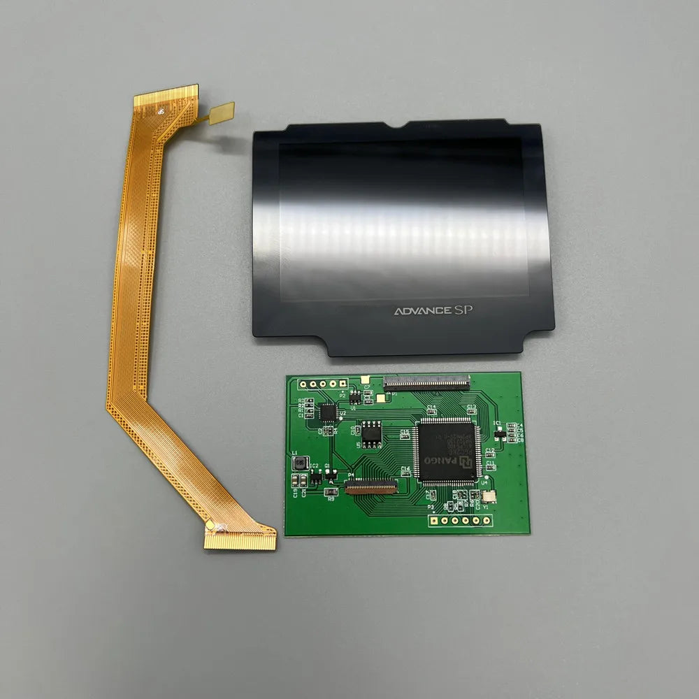 New 3.0 'Original Size IPS High Brightness LCD Screen Is Suitable for Gameboy Advance SP GBASP Game console repair parts