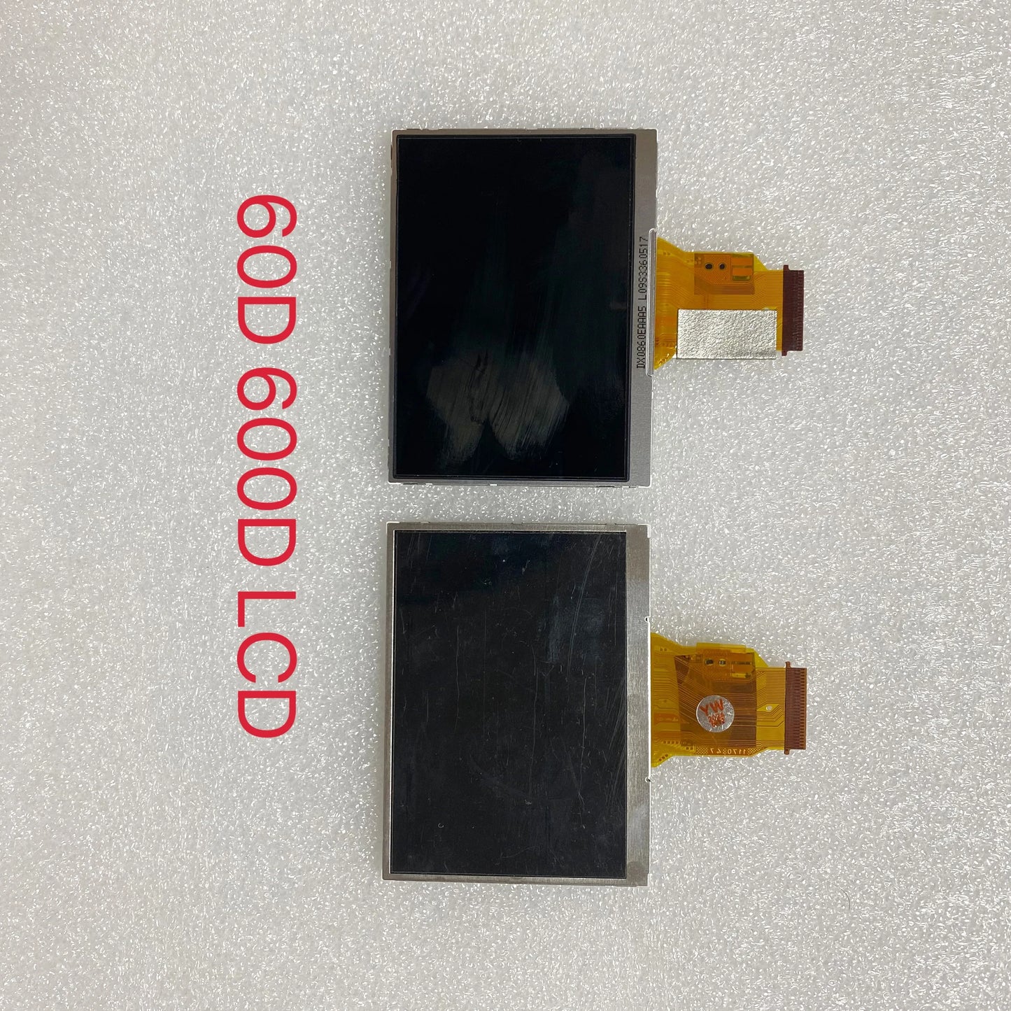 New camera display screen LCD for Canon 60D 600D T3i  kiss X5 Digital repair parts with backlight (LCD can be overturned)  Digital Camera repair parts