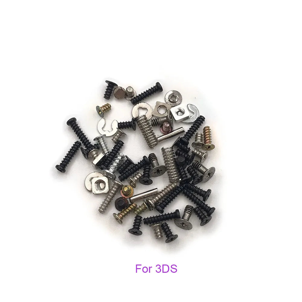 For 3DS Full Set Screw Sets Replacement for Nintendo 3DS/3DS XL/NEW 3DS XL LL Screws Game console repair parts