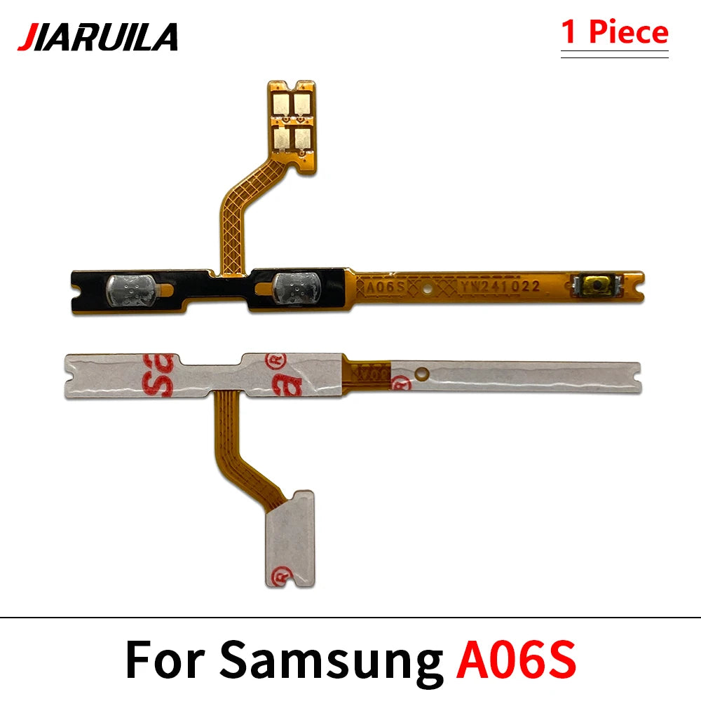 New For Samsung A05 A05s A06 A06s A15 A25 A35 A55 A16 4G 5G Power Switch On Off Button Volume Key Button Flex Cable Samsung phone repair parts