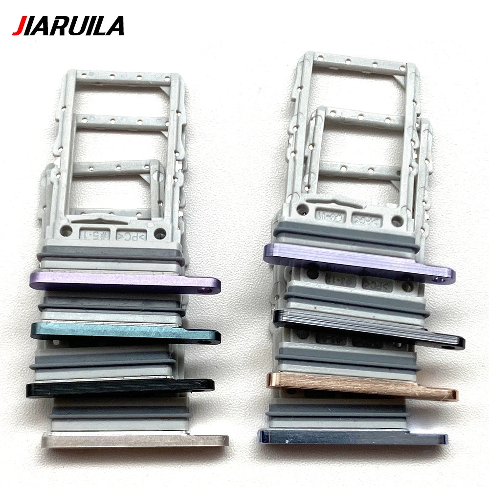 New For Samsung Z Flip 2 3 4 5 6 5G F711 F721 F731 F741 SIM Card Slot SD Card Tray Holder Adapter Samsung phone repair parts