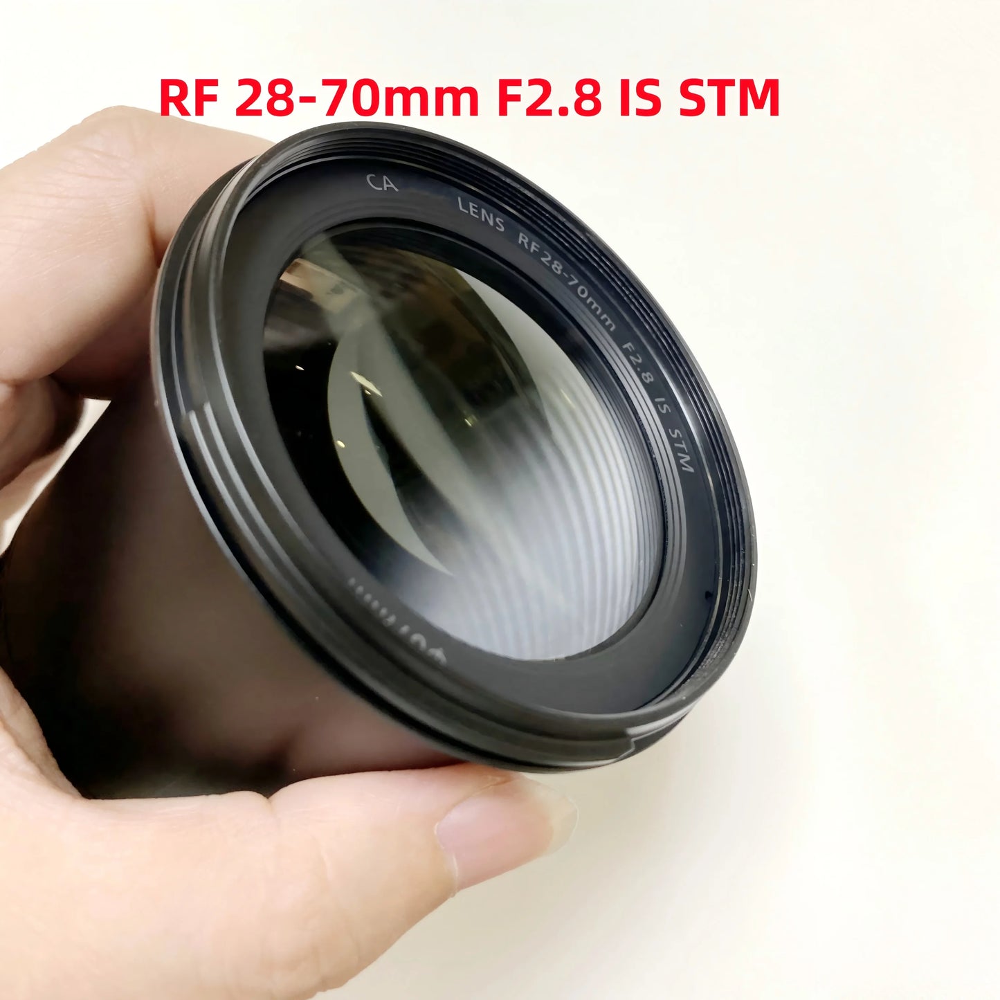 New Original Lens RF 28-70 F2.8 IS STM Glass With Front Barrel Tube Unit For Canon RF 28-70mm F2.8 IS STM Lens Glass Unit Repair  Digital Camera repair parts