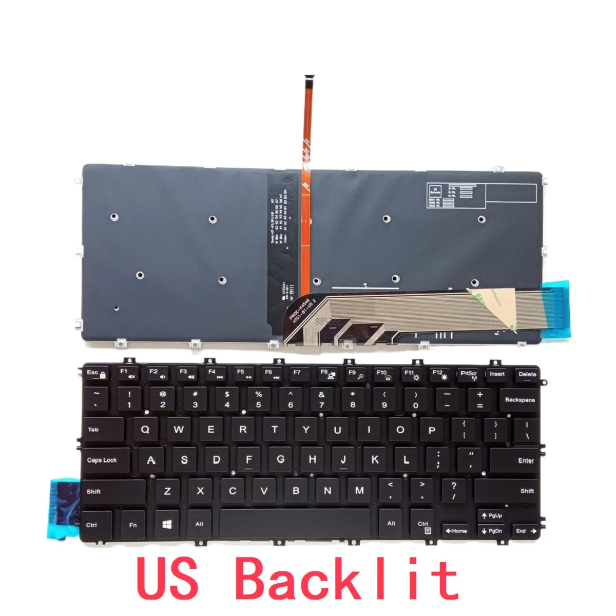 US SP BR Backlit Keyboard For Dell Inspiron 7386 7380 7580 7586 5580 5582 5585 5480 5481 5482 5485 Latitude 3400 3310 3390Dell laptop repair parts