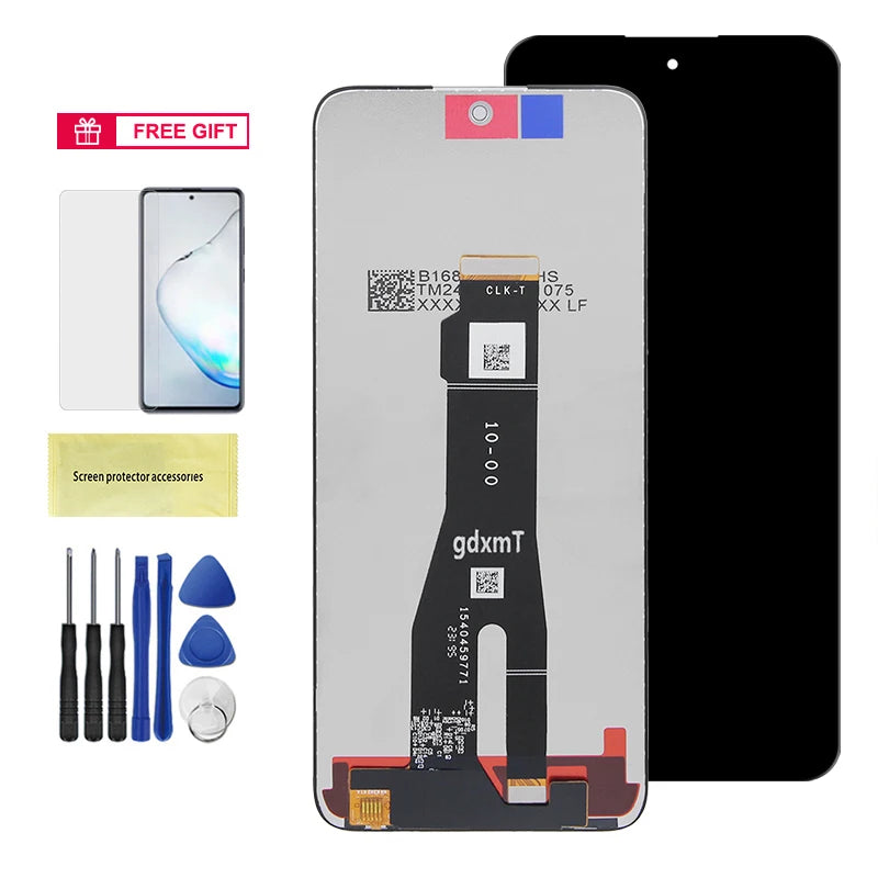 6.8'' For Honor Play 50 Plus Honor Play 8T LCD Display Touch Screen Digitizer Assembly Replacement  With Frame 100% Tested ﻿ Honor phone repair parts