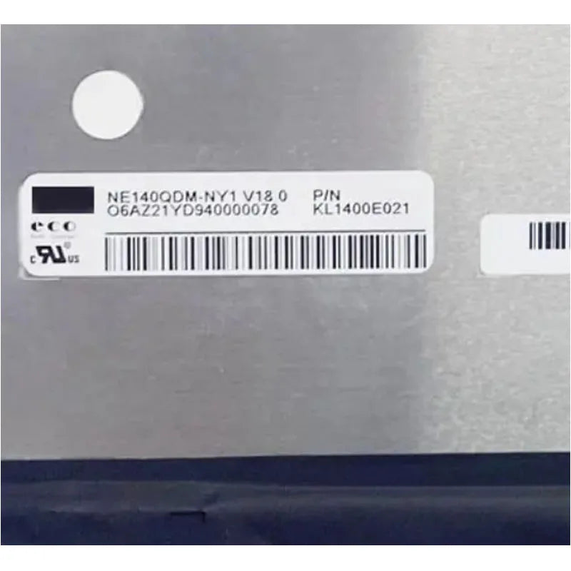 14 Inch IPS Screen NE140QDM-NY1 NE140QDM NY1 KL1400E021 2560x1600 QHD EDP 40 Pin 165HZ Laptop Display Panel replacement