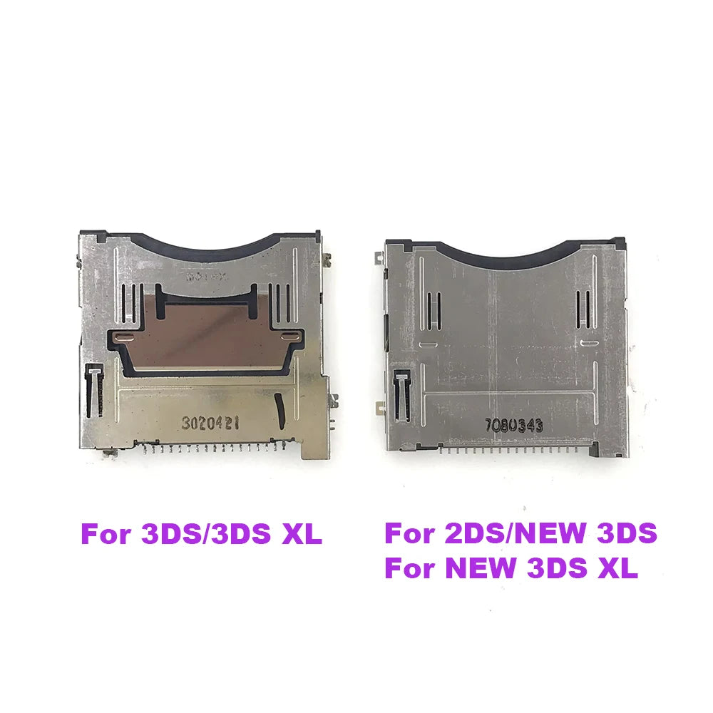 Original Replacement For 3DS 3DS XL Game Cartridge Slot Card Socket Reader For Nintendo New 3DS NEW 3DS XL 2DS Game console repair parts