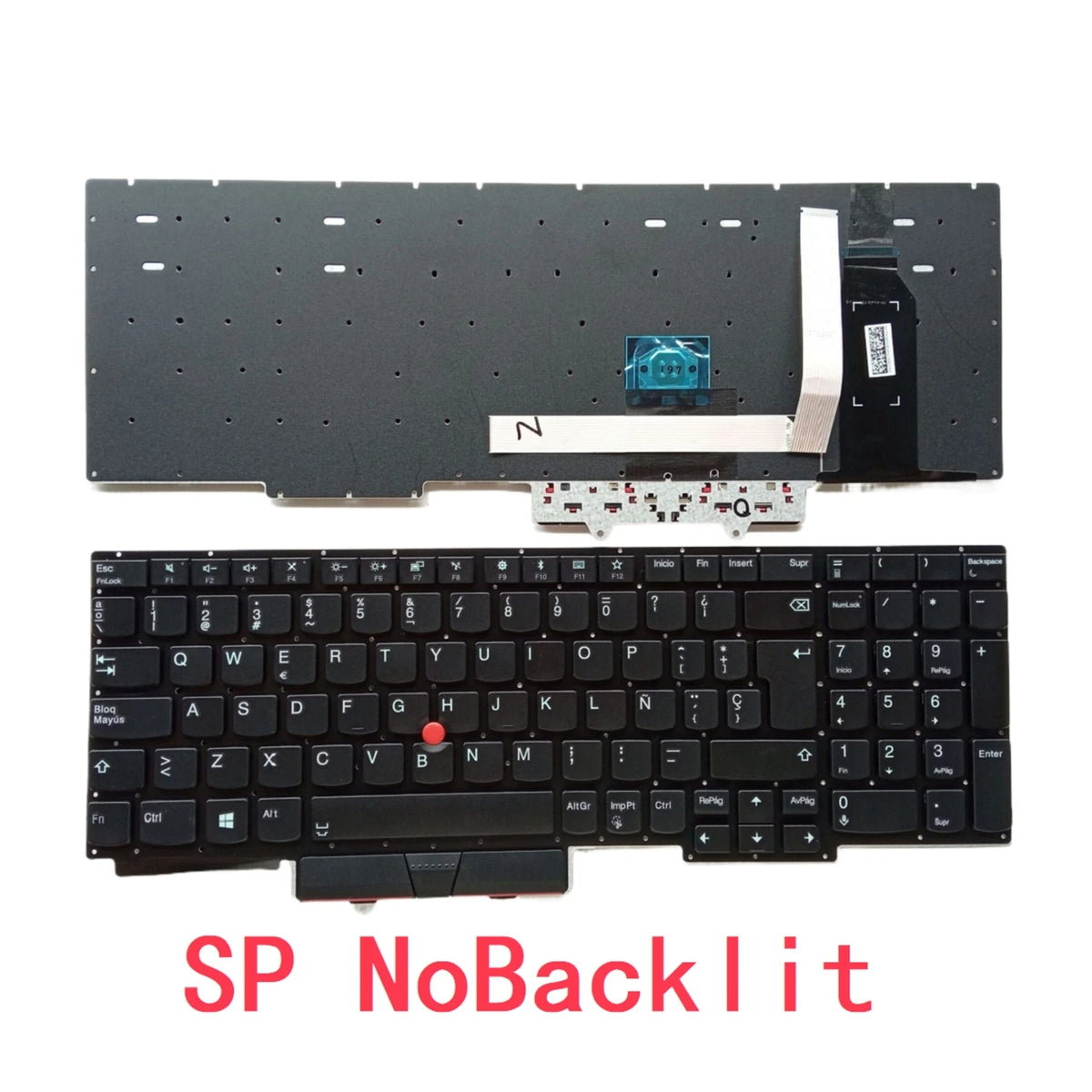 New US Russian Spanish Latin Arab Portuguese Laptop Backlit Keyboard For Lenovo Thinkpad E15 Gen1 Notebook PC Replacement Lenovo laptop repair parts