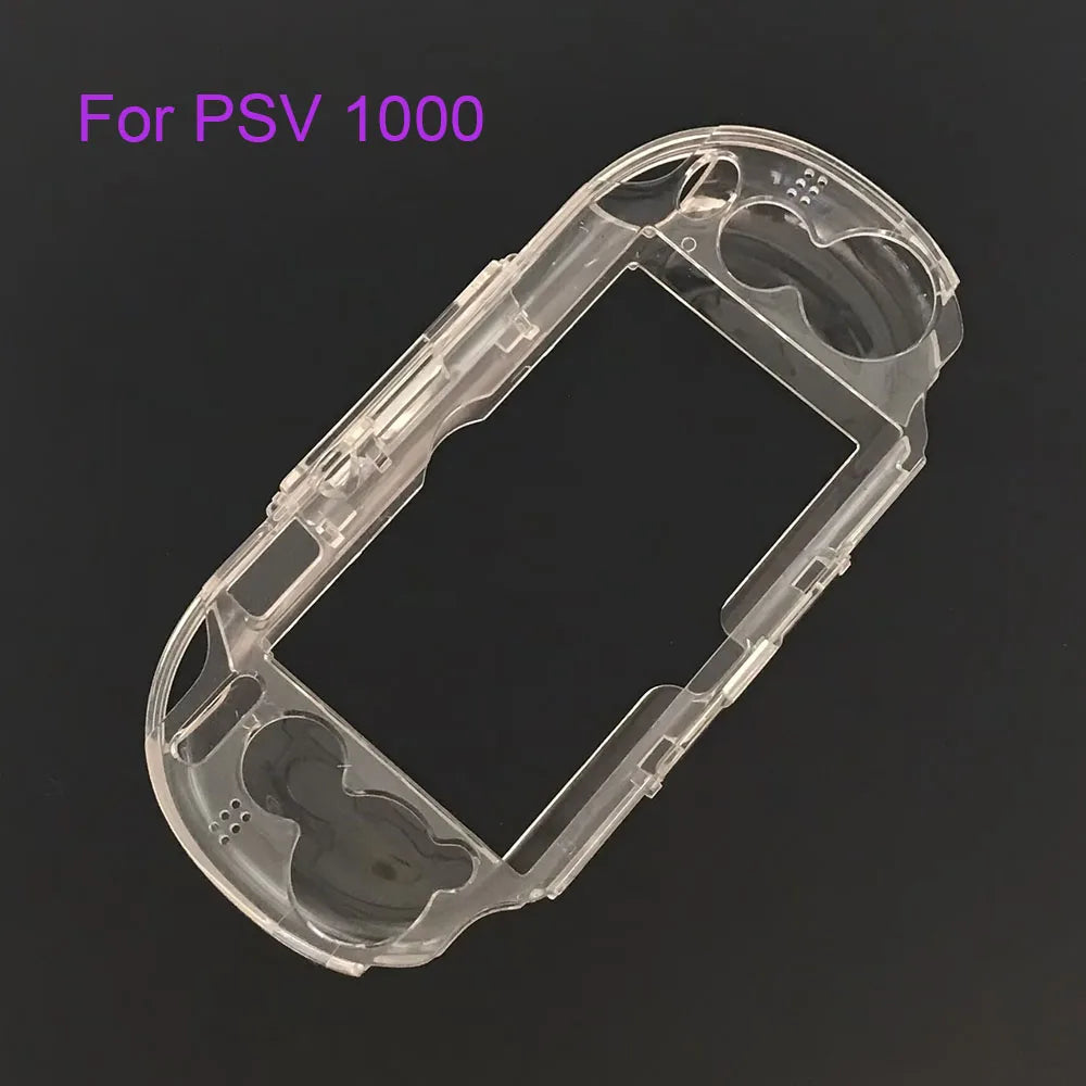 Clear Crystal Protective Case Hard Shell for PS Vita PSV 1000 2000 PSP Go Transparent Protection Cover For PSP1000 2000 3000 Game console repair parts