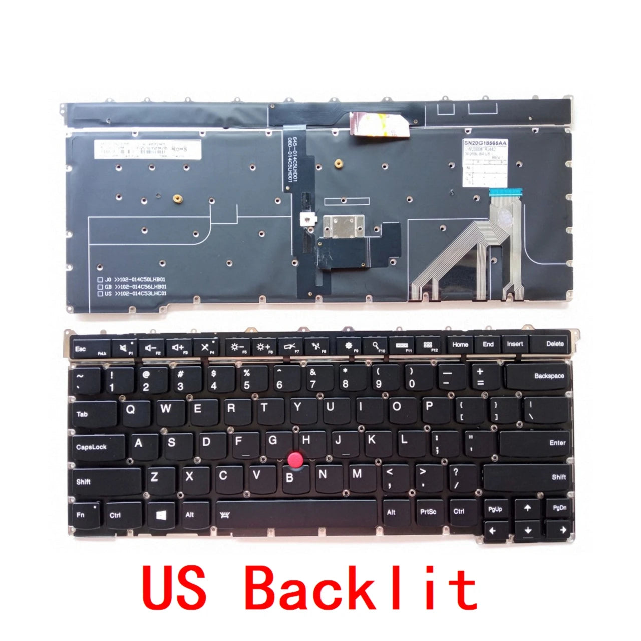 New US Spanish UK Language  Backlit Keyboard For Lenovo Thinkpad X1 Carbon 3rd Gen 3 2015 Notebook PC Replacement Keyboard Lenovo laptop repair parts