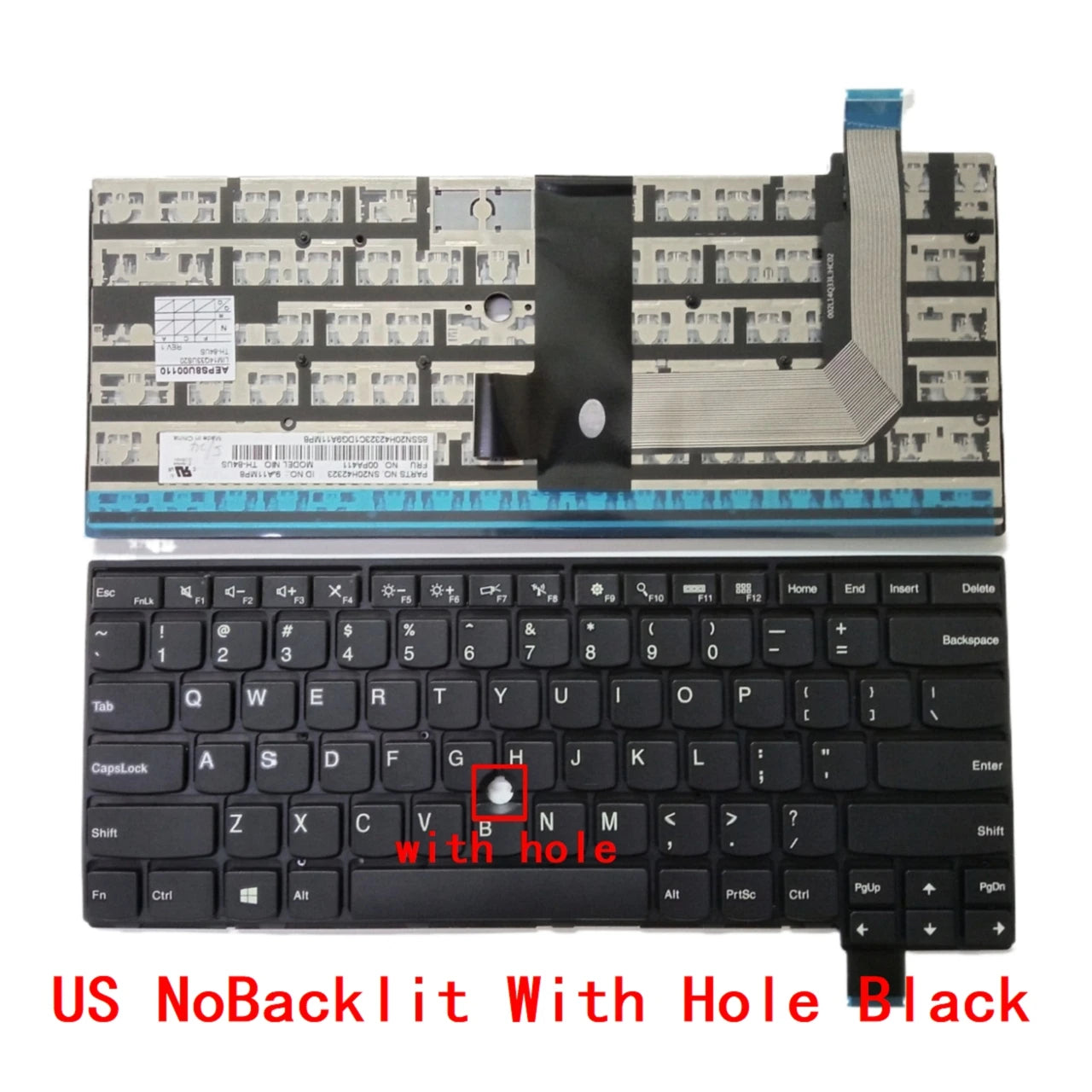 New US Russian Spanish Latin Brazil Laptop Backlit Keyboard For Lenovo Thinkpad 13 S2 2nd T460s 01YR088 Lenovo laptop repair parts