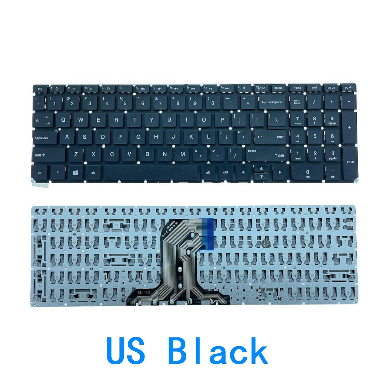 US RU SP LA BR Keyboard For HP Pavilion 250 G4 250 G5 256 G4 256 G5 255 G4 255 G5 15-AC 15-AY 15-AF 15Q-AJ 15-BA  HP laptop repair parts