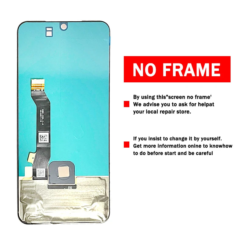 6.8" AMOLED For ZTE Nubia Red Magic 7s Pro / 7 Pro NX709S NX709J LCD Display Touch Panel Screen Digitizer Assembly ZTE phone repair parts