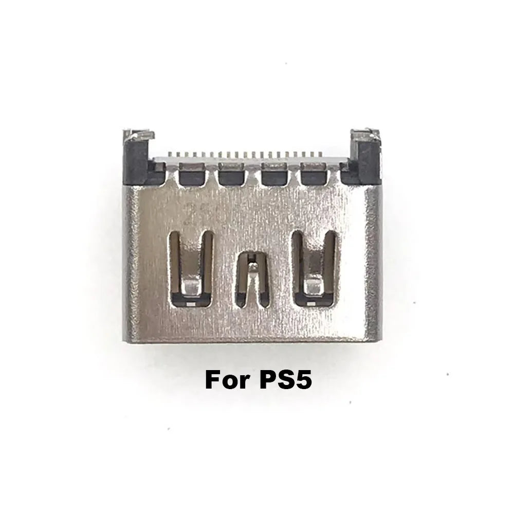 1-10pcs For PS3 Slim 3K 4K for PS4 Pro PS5 HDMI-compatible Port Socket For Xbox One Series X S XBOX 360 HDMI Interface Game console repair parts