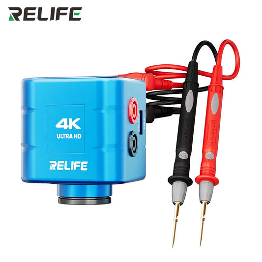 RELIFE MC1 MC2 Microscope Video Multimeter 4K HDMI Output 1080P 60FPS with HDMI/Type-c Interface for PCB Repair Tools Set Professional Repair Tools
