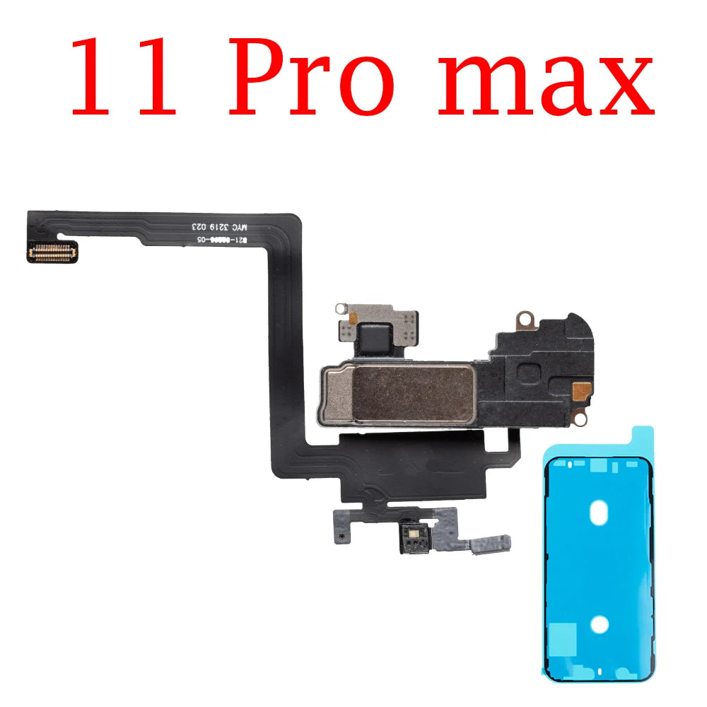 Front Earpiece Flex For iPhone 12 Pro Max  mini Sensor Proximity Small Earphone Ear Speaker Flex Cable iPhone phone repair parts
