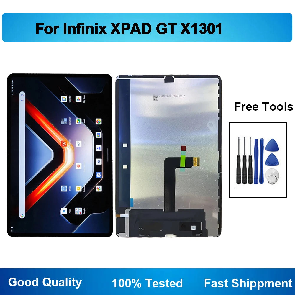 Replacement For Infinix XPAD GT Tablet Model: X1301 LCD Display Touch Digitizer Screen Assembly Tablet repair parts